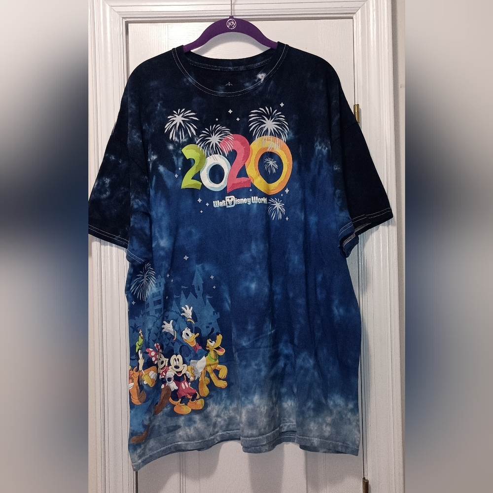 Disney Parks 2020 Tie Dye men's Shirt XXL